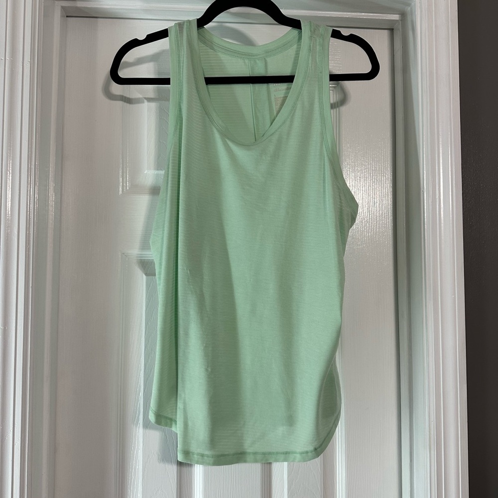 All in Motion Light Green Tank Top